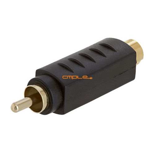 Cmple S-VHS 4Pin Plug to RCA Plug Adapter