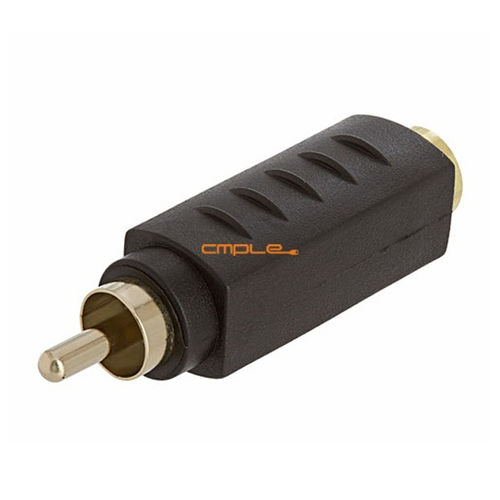 Cmple S-VHS 4Pin Jack to RCA Plug Adapter