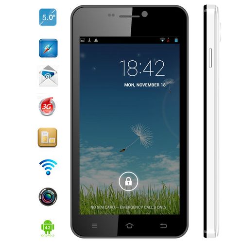 5.0 inch QHD Screen Android 4.2 Dual Core Smartphone--MTK 6572W MYSAGA C2