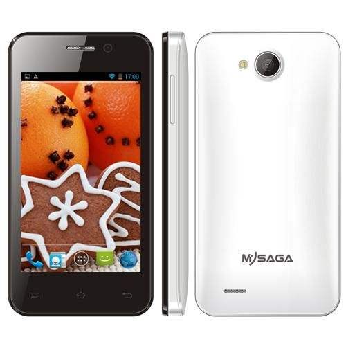 MTK 6572W MYSAGA C1 4.0 inch Dual Core Android 4.2 Smartphone