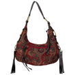 Gigi Chantal&trade; Small Red Tapestry Purse with Tassels