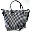 Gigi Chantal&trade; Checkered Tapestry Shopping Bag