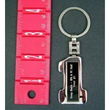 Imprinted Deluxe #1 Silver Keychain Case Pack 100