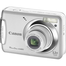 Silver 10MP Camera with 3.3x Optical Zoom, 2.5" LCD and Image Stabilizersilver 