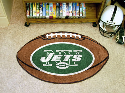 New York Jets Football Rug 22""x35""york 