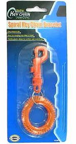 Key Chain with Spiral Bracelet Case Pack 48key 