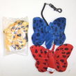 Butterfly Key Chain With Spring And Hook Case Pack 72