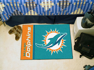 Miami Dolphins Starter Rug 20""x30""miami 