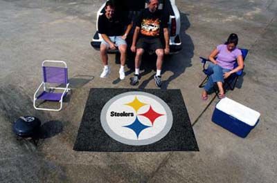 Pittsburgh Steelers Tailgater Rug 60""72""pittsburgh 