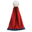 Plush Baseball with Attached Security Blanket