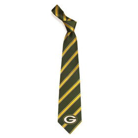 Green Bay Packers NFL Woven Poly 1 Mens Tiegreen 
