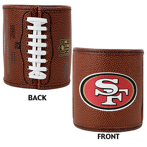 San Francisco 49ers NFL 2pc Football Can Holder Set
