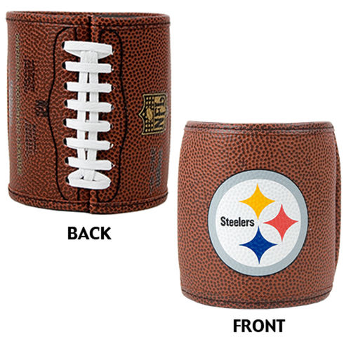 Pittsburgh Steelers NFL 2pc Football Can Holder Set