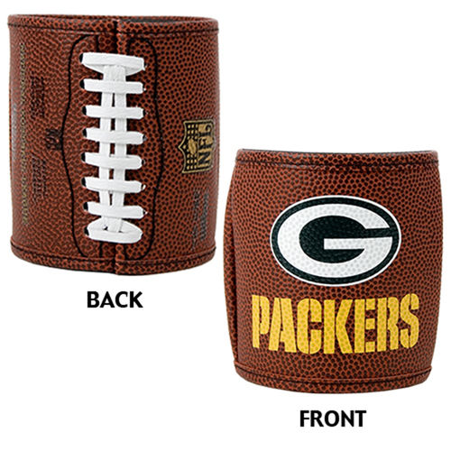 Green bay Packers NFL 2pc Football Can Holder Set