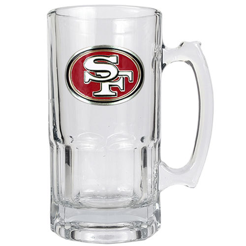 San Francisco 49ers NFL 1 Liter Macho Mug - Primary Logosan 