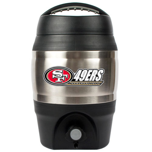 San Francisco 49ers NFL 1 Gallon Tailgate Kegsan 