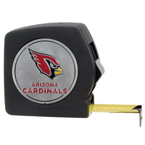 Arizona Cardinals NFL 25' Black Tape Measurearizona 