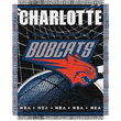 Charlotte Bobcats NBA Triple Woven Jacquard Throw (019 Series) (48x60")"