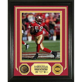 Patrick Willis Nfl Defensive Rookie Of The Year Photo Mintpatrick 