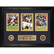 St. Louis Rams Trio" Photo Mint w/ 2 24kt Gold Minted Coins"