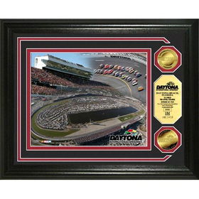 Daytona International Speedway 24KT Gold Coin Photo Mintdaytona 