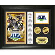 Pittsburgh Steelers Super Bowl XLIII Champions 24KT Gold Coin Photo Mint