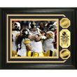 Super Bowl XLIII Champions Pittsburgh Steelers Celebration" 24KT Gold Coin Photo Mint"