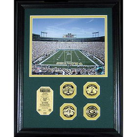 Green Bay Packers 3 Time Super Bowl Champions Photomintgreen 
