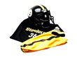 Pittsburgh Steelers Youth NFL Team Helmet and Uniform Set  (Medium)