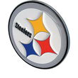 Pittsburgh Steelers NFL Pewter Logo Trailer Hitch Cover