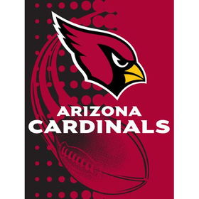 Arizona Cardinals NFL Royal Plush Raschel Blanket (Flash Series) (60x80)arizona 