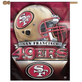 San Francisco 49ers NFL Vertical Flag (27x37)san 