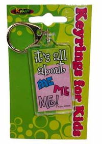 Its Time To Talk About Me Key Ring Case Pack 60time 