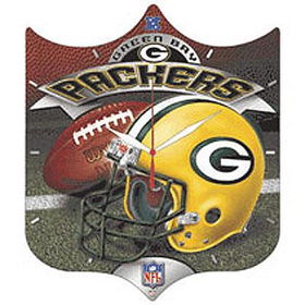 Green Bay Packers NFL High Definition Clockgreen 