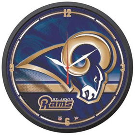 Saint Louis Rams NFL Round Wall Clocksaint 