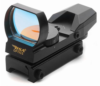 BSA Panoramic Multi-Reticle Sight, 4 Reticles, Weaver Mountbsa 