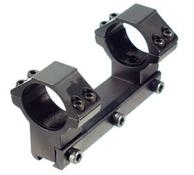 Leapers Accushot 1-Pc Mount w/30mm Rings, High, 11mm Dovetail