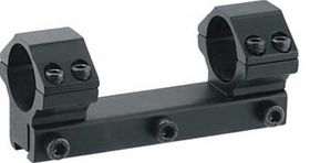 Leapers Accushot 1-Pc Mount w/30mm Rings, Medium, 3/8 Dovetail