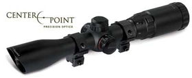 CenterPoint Adventure Class 2-7x32 Rifle Scope, Illuminated Mil-Dot Reticle, 1/4 MOA, 1 Tube, Weaver Rings