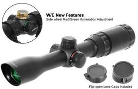 Leapers 5th Gen 2-7x32 Rifle Scope, Illuminated Mil-Dot Reticle, 1/4 MOA, 1 Tube