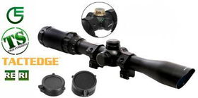 Leapers 5th Gen 3-9x32 Rifle Scope, Illuminated Mil-Dot Reticle, 1/4 MOA, 1 Tube, 11mm Dovetail Rings
