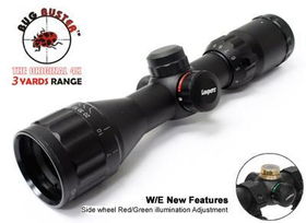 Leapers 5th Gen 3-9x32AO Bug Buster Compact Rifle Scope, Illuminated Mil-Dot Reticle, 1/4 MOA, 1 Tubeleapers 