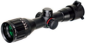 Leapers 5th Gen 4x32AO Bug Buster Scope, Illuminated Mil-Dot Reticle, 1/4 MOA, 1 Tube