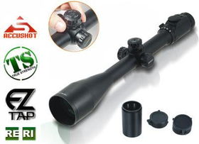 Leapers Accushot 8-32x56AO SWAT Rifle Scope, Illuminated Mil-Dot Reticle, 1/8 MOA, 30mm Tube