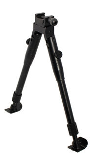 UTG Low-Profile Deluxe Universal Picatinny & Swivel-Stud Bipod