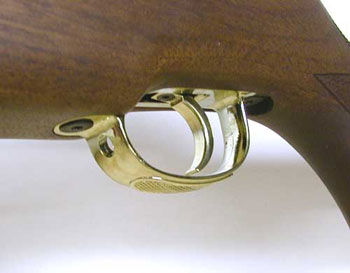 Gold-plated trigger for Webley Raider, Tomahawk or Longbowgold 