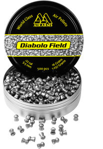 Air Arms Diabolo Field .22 Cal, 5.51mm, 16 Grains, Domed, 500ctair 