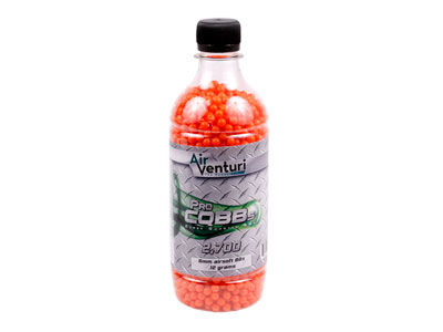 Air Venturi Pro CQBBs 6mm airsoft BBs, 0.12g, 2,700 rds, orangeair 