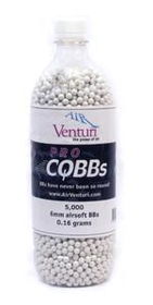 Air Venturi Pro CQBBs 6mm airsoft BBs, 0.16g, 5000 rds, white