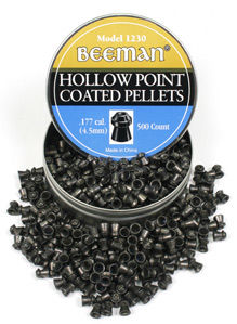 Beeman .177 Cal, 7.2 Grains, Hollowpoint, Coated, 500ctbeeman 